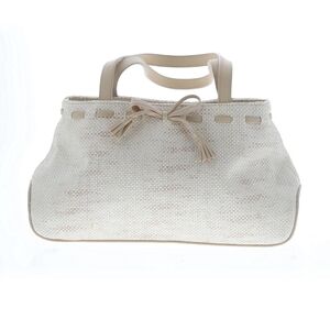 Liz Claiborne Woven Purse With Bow